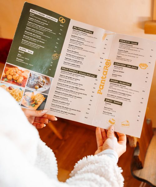 menù della Baita PantaRei a Livigno